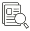 Icon for Research Work.
